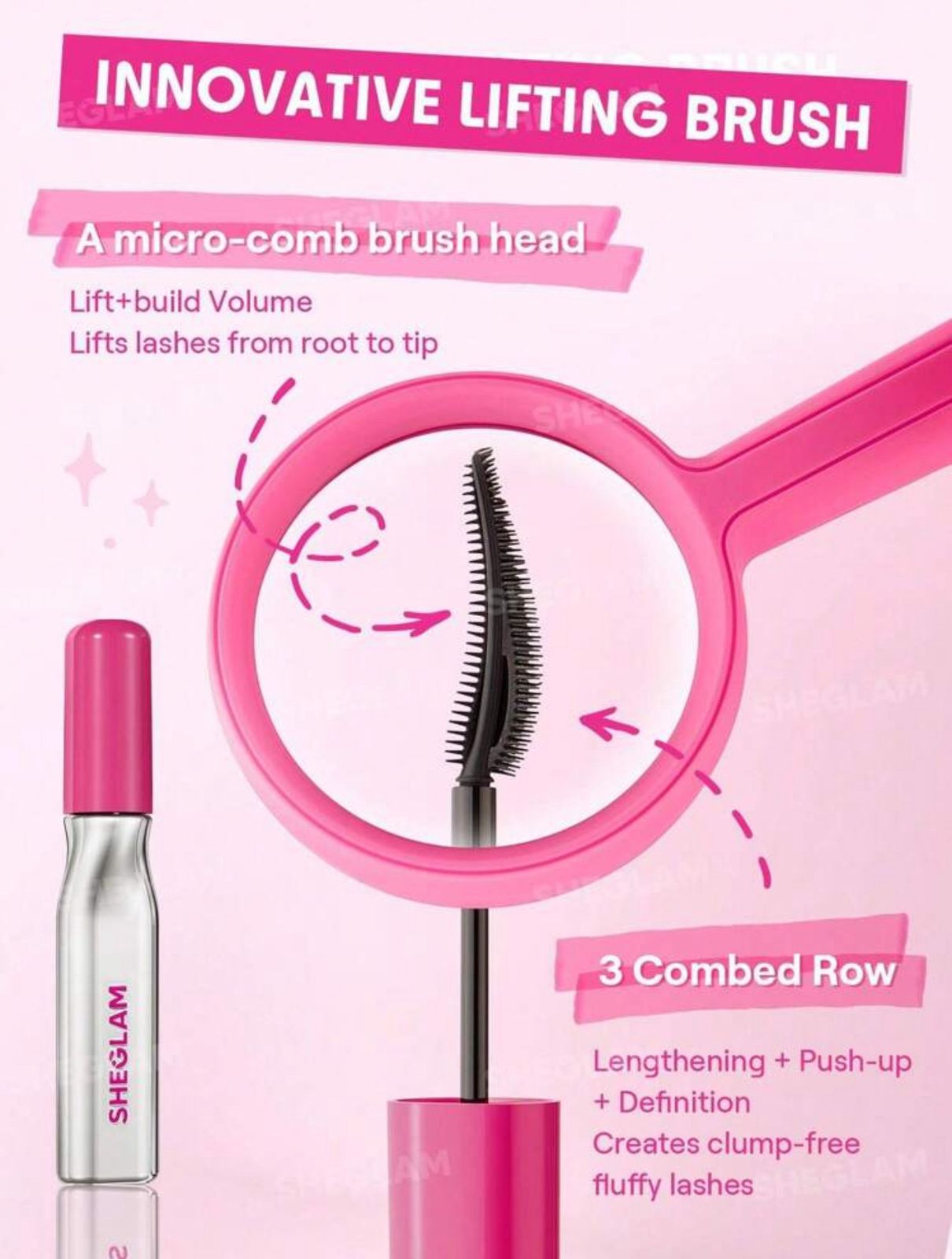 SHEGLAM Lashlighter Up & Out Mascara