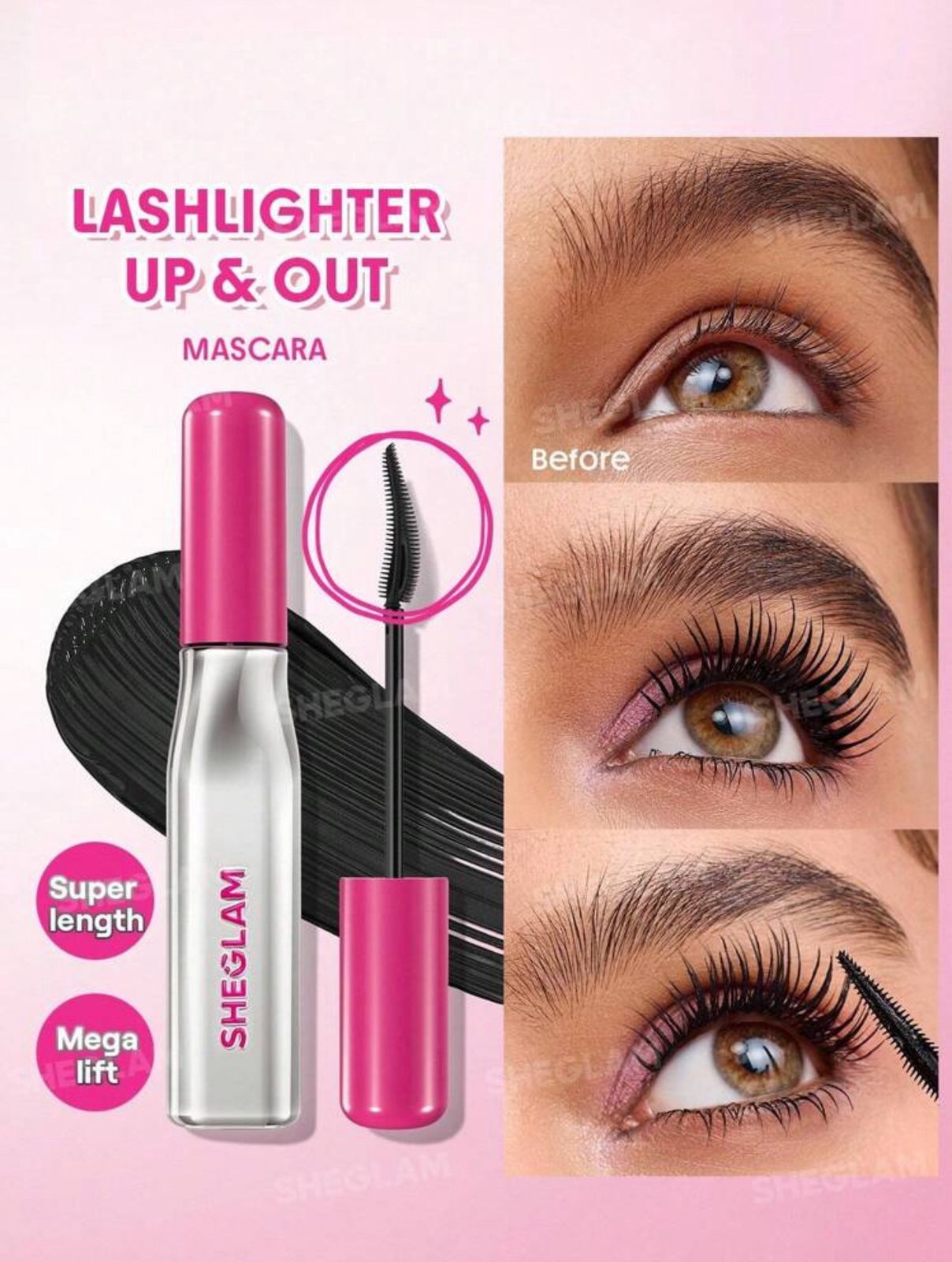 SHEGLAM Lashlighter Up & Out Mascara