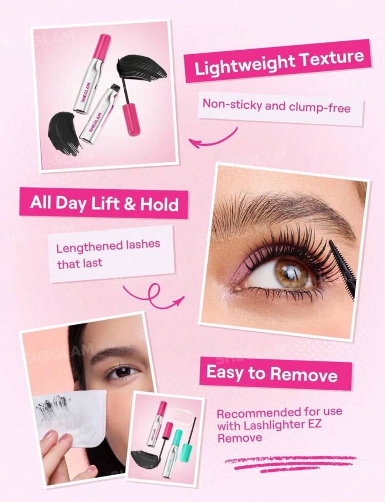 SHEGLAM Lashlighter Up & Out Mascara