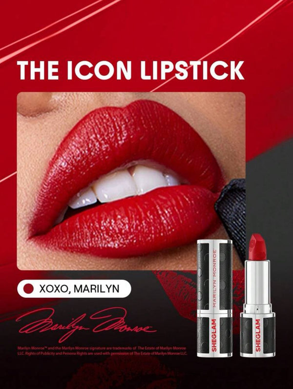 Marilyn Monroe X SHEGLAM The Icon Lipstick-Xoxo