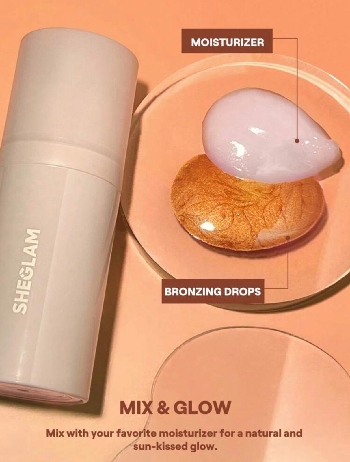 SHEGLAM Glo Hero Bronzing Drops Contour Liquid