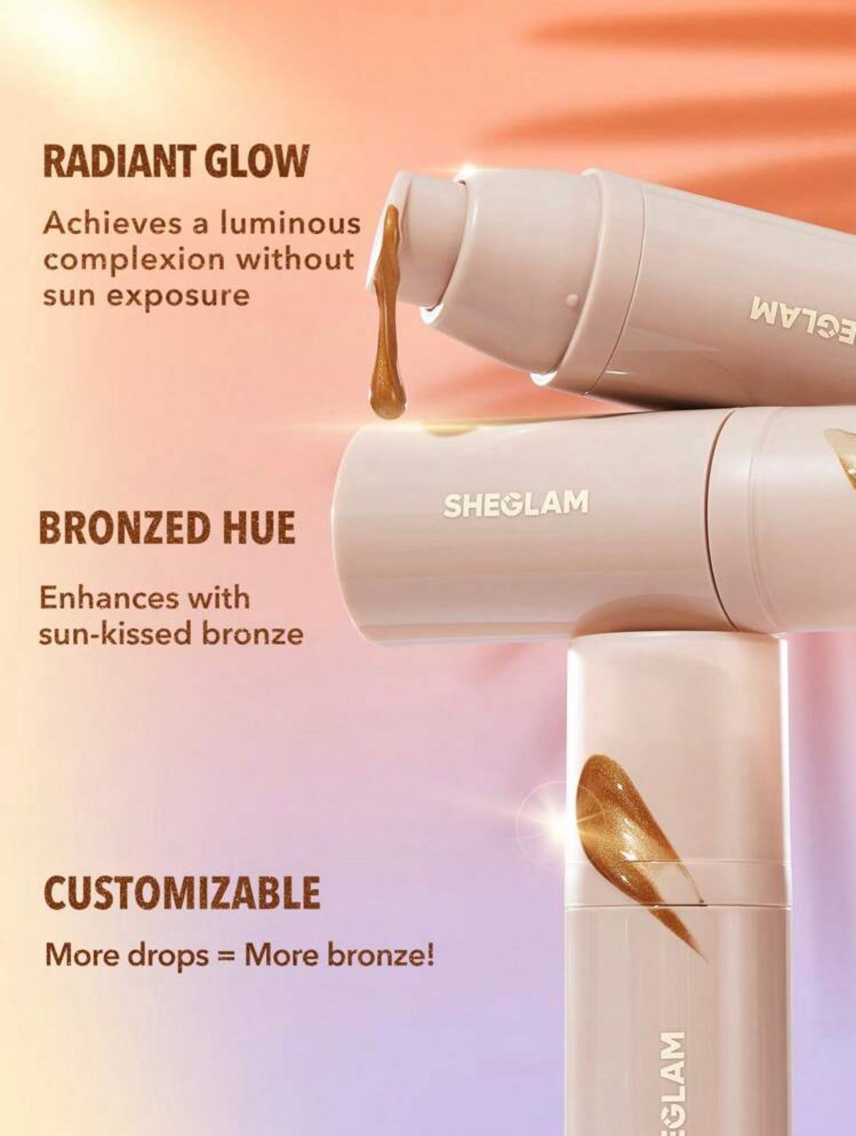 SHEGLAM Glo Hero Bronzing Drops Contour Liquid