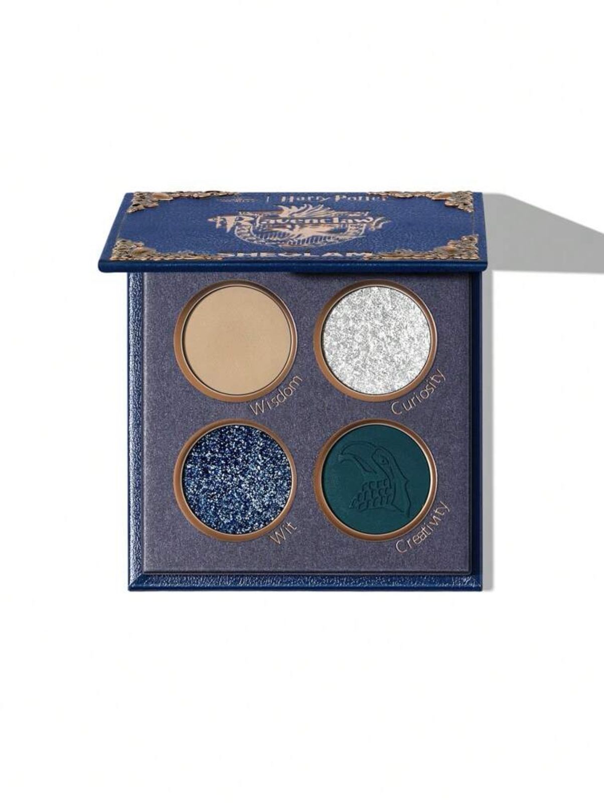 Harry Potter™ X SHEGLAM Ravenclaw™ House Palette 4-Clolor Shimmer Matte Eyeshadow Palette Blue