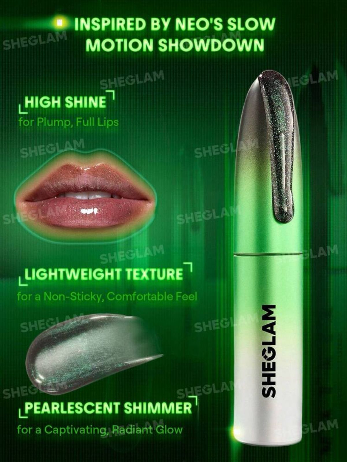 The Matrix Resurrections | SHEGLAM Slowmo Lip Gloss
