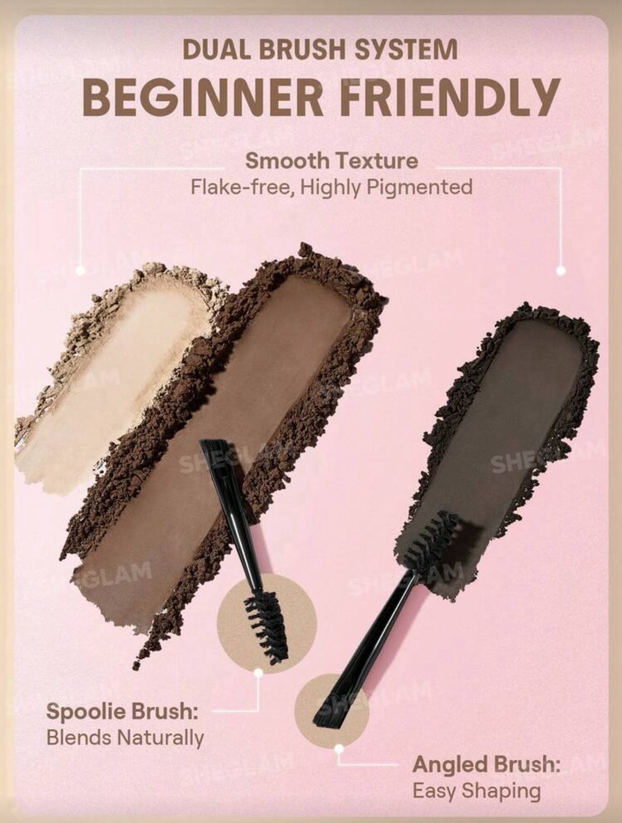 SHEGLAM Puff Brow Palette