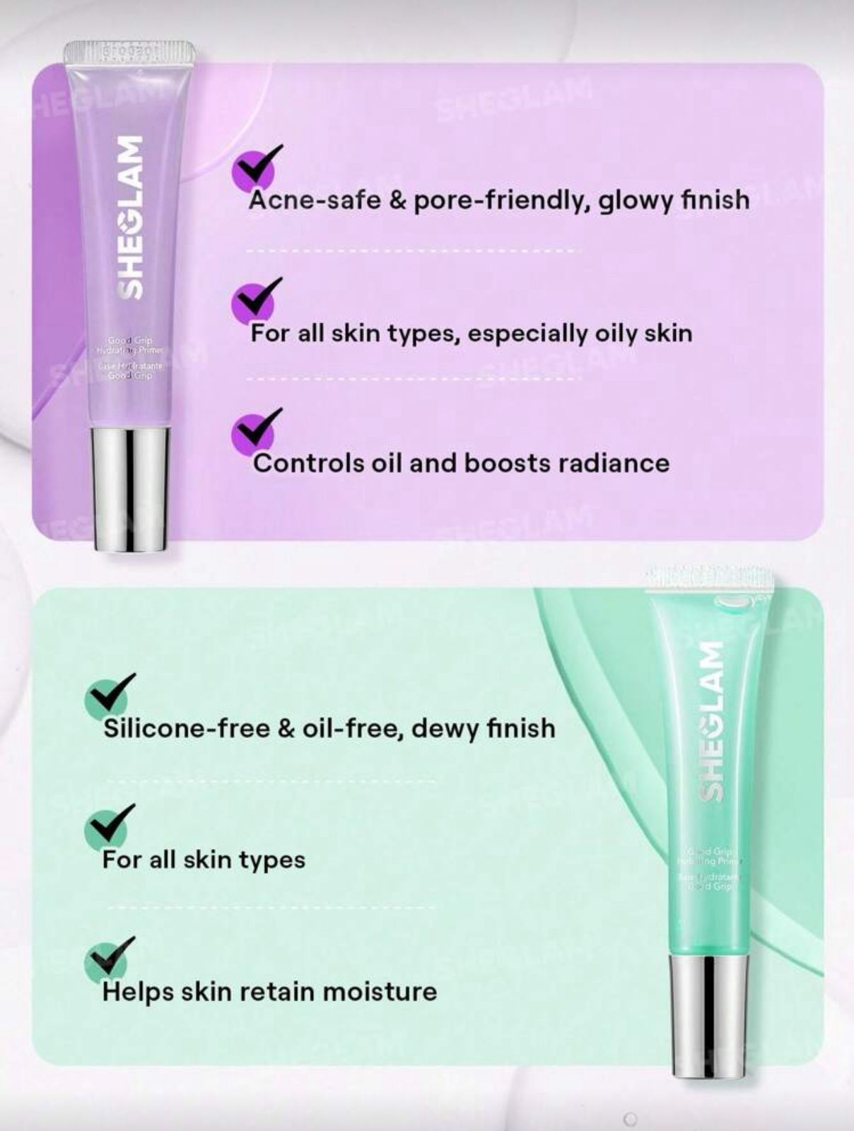 SHEGLAM Good Grip Hydrating Primer-Travel Size