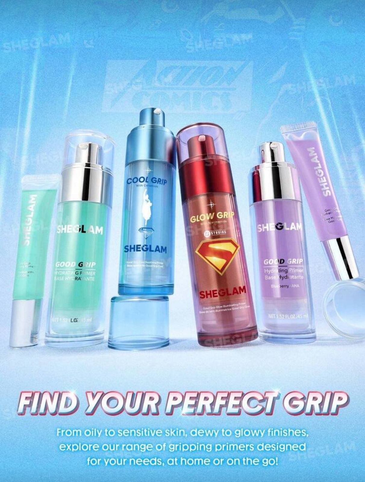 The Superman | SHEGLAM Good Grip Cool Soothing Primer