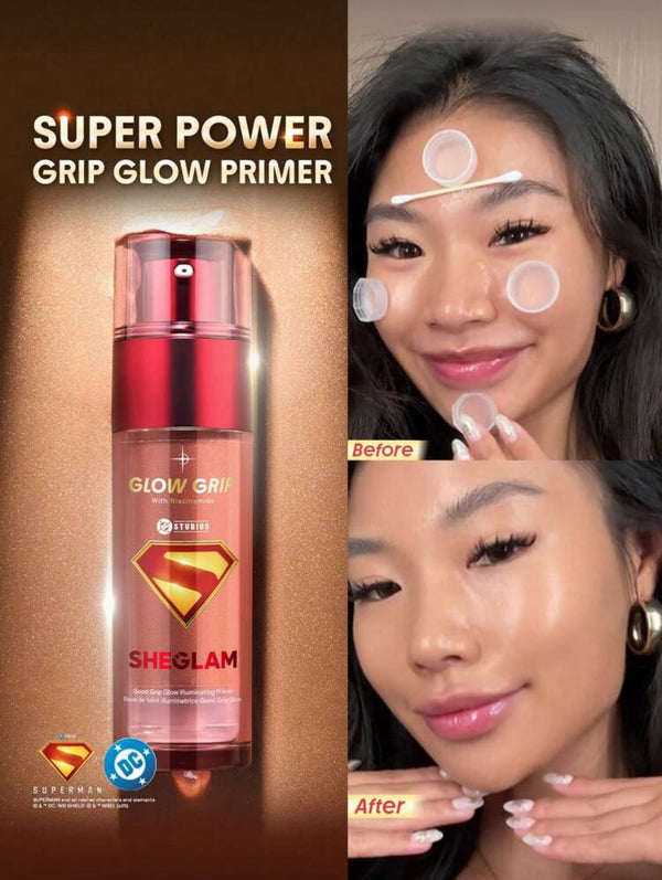 The Superman | SHEGLAM Good Grip Glow Illuminating Primer