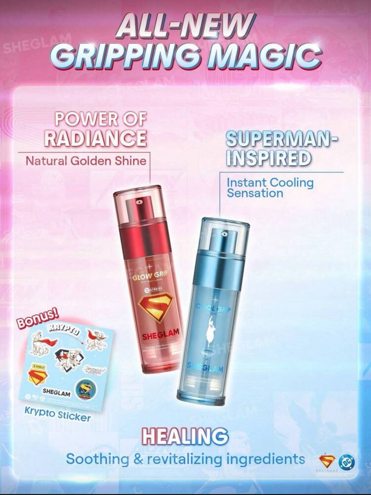 The Superman | SHEGLAM Good Grip Super Power Duo