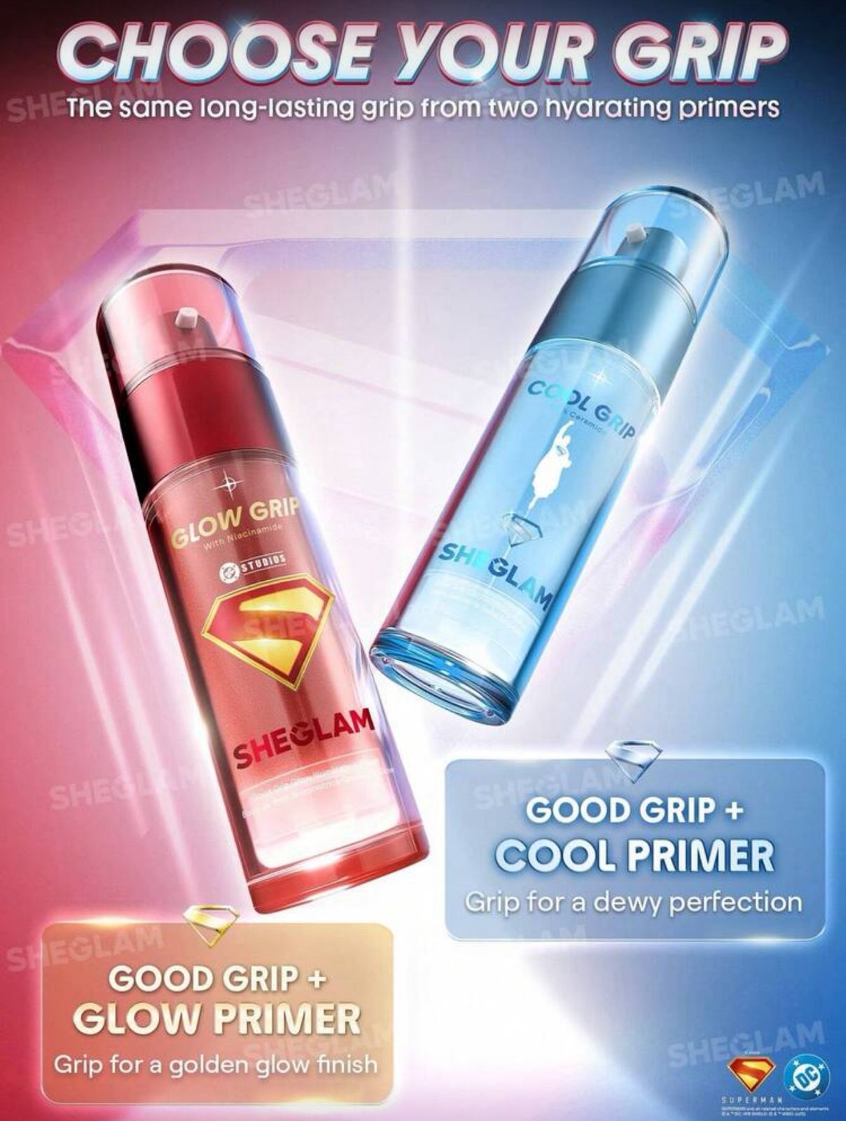 The Superman | SHEGLAM Good Grip Super Power Duo