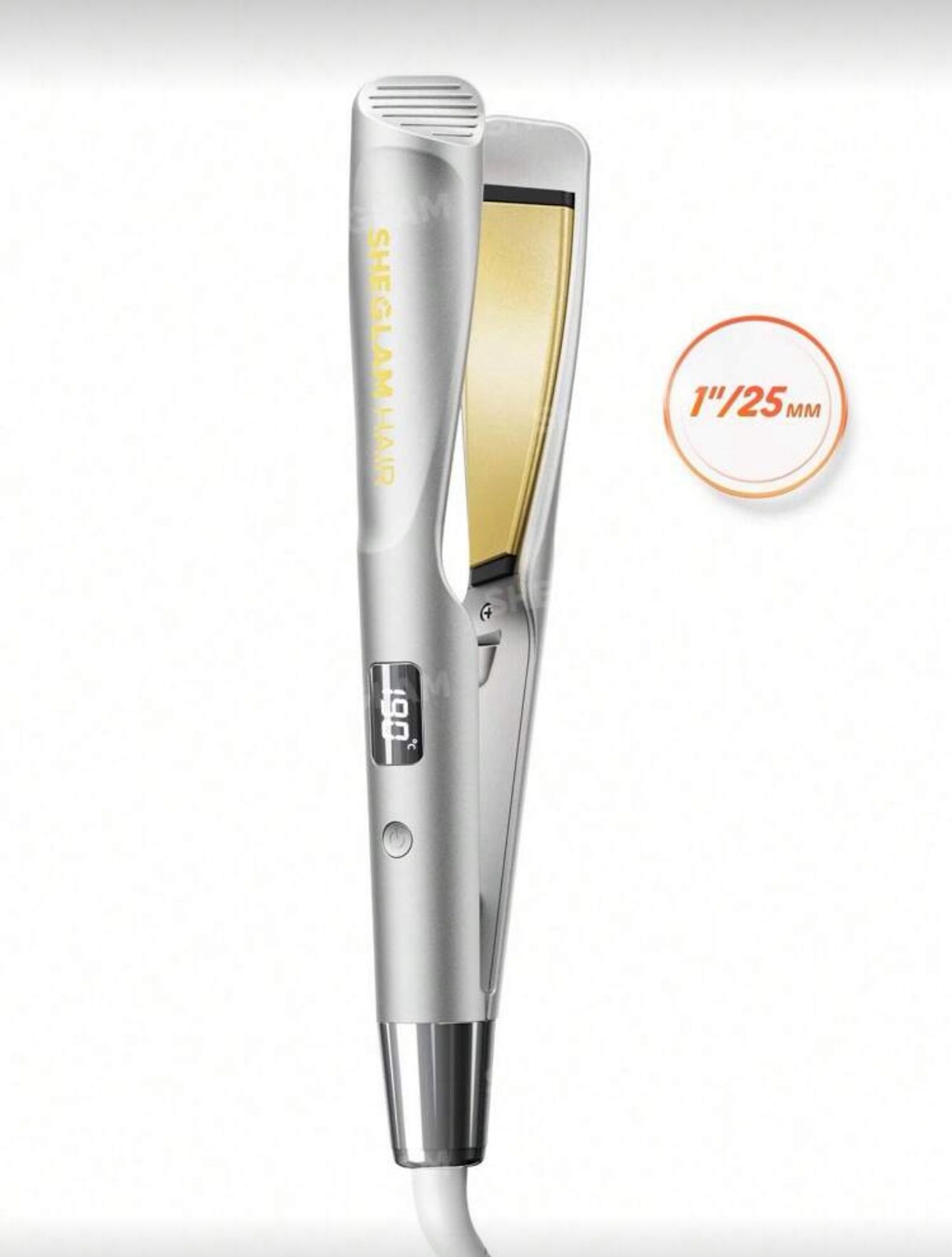 SHEGLAM HAIR Sleek Chic Twist Kiss Flat Iron