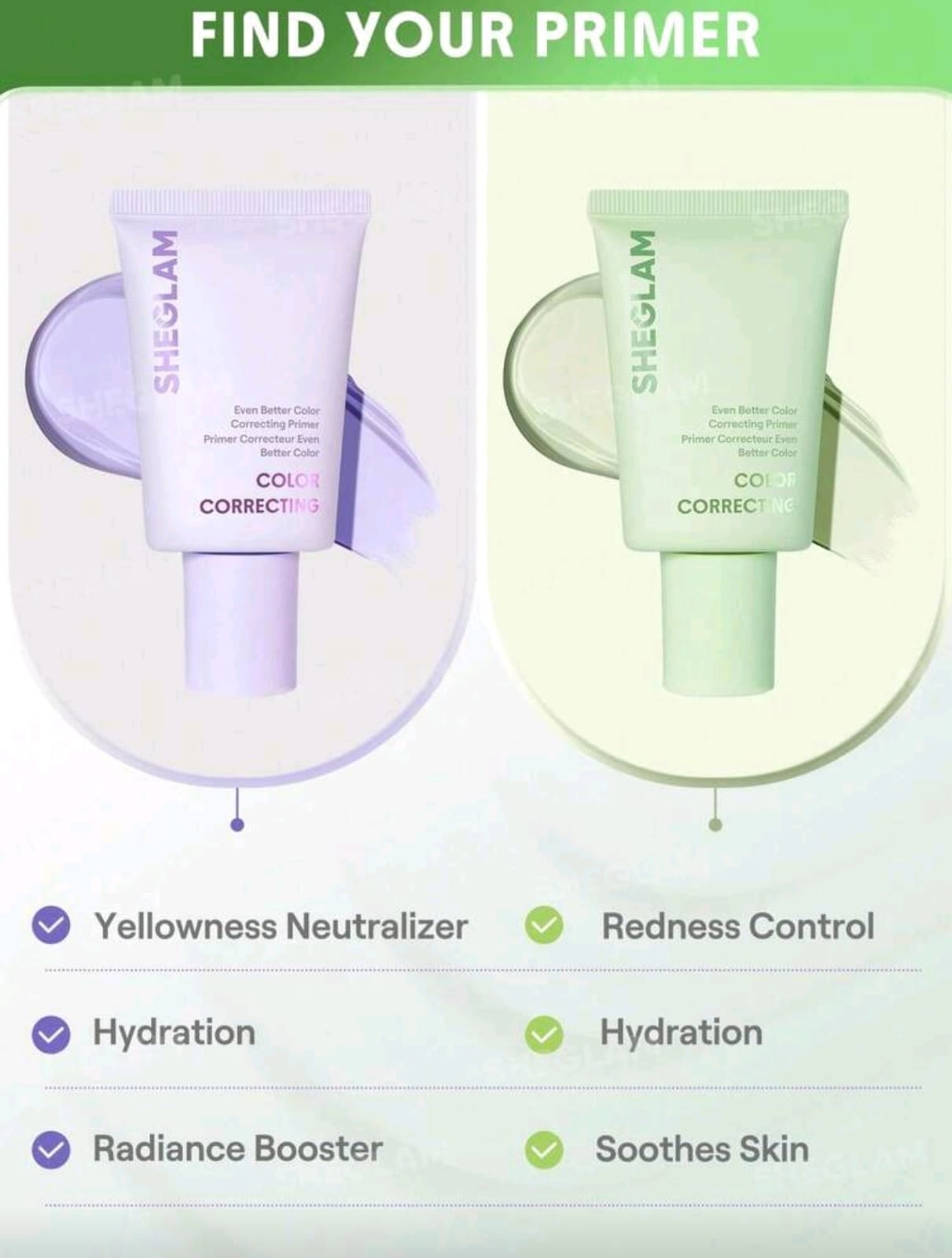 SHEGLAM Even Better Color Correcting Primer