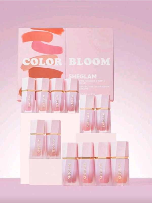 SHEGLAM Color Bloom Shimmer & Matte Collection Blush Set