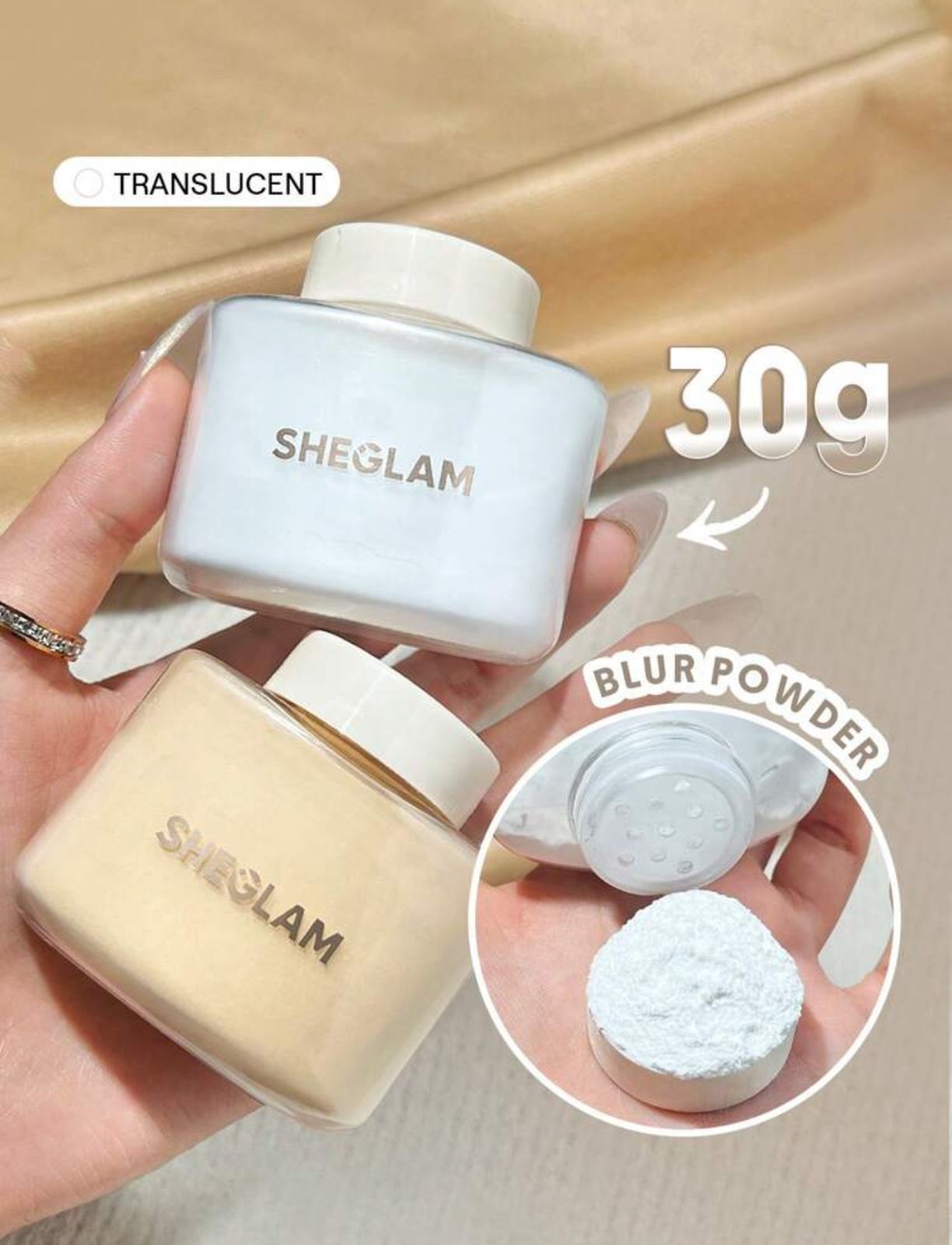 SHEGLAM Blur In A Bottle Loose Setting Powder