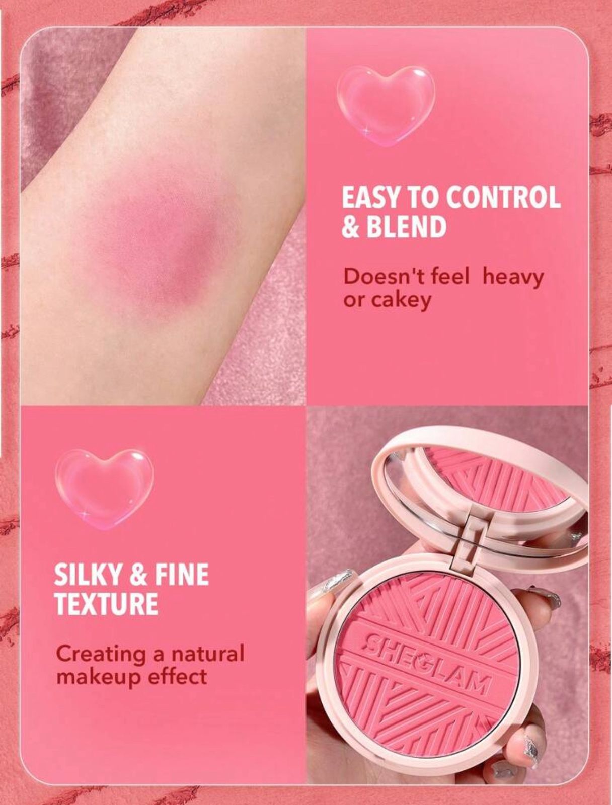 SHEGLAM Divine Flush Matte Blush