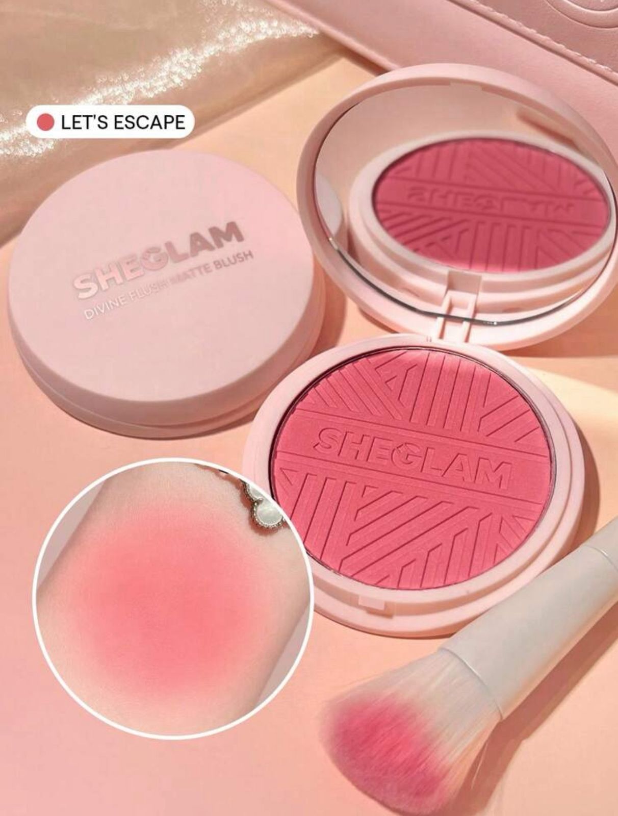 SHEGLAM Divine Flush Matte Blush