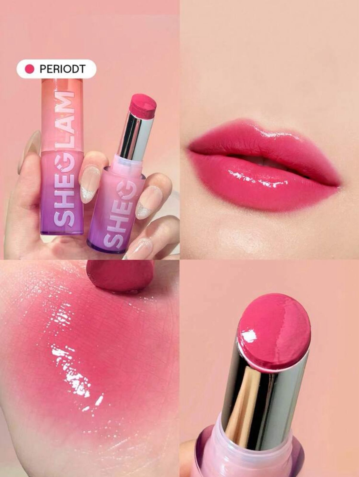 SHEGLAM Mirror Kiss High-Shine Lipstick