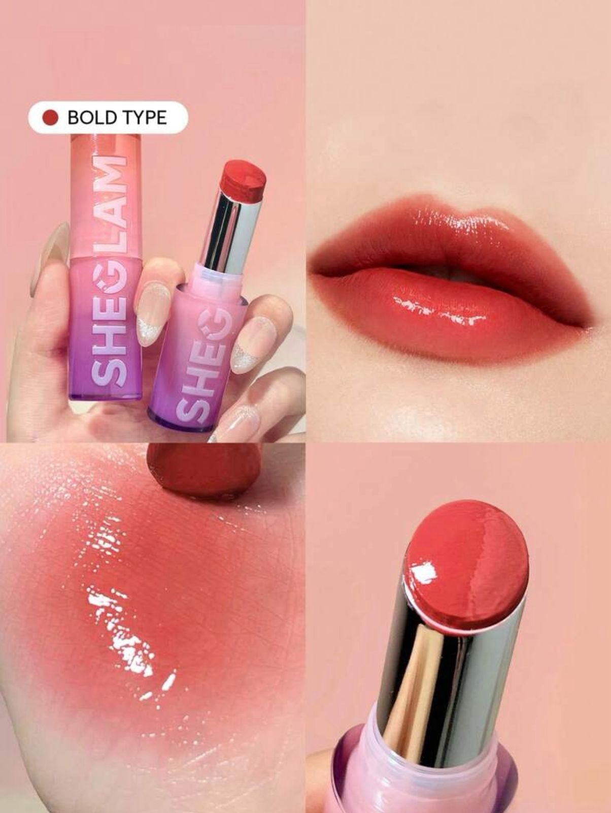 SHEGLAM Mirror Kiss High-Shine Lipstick