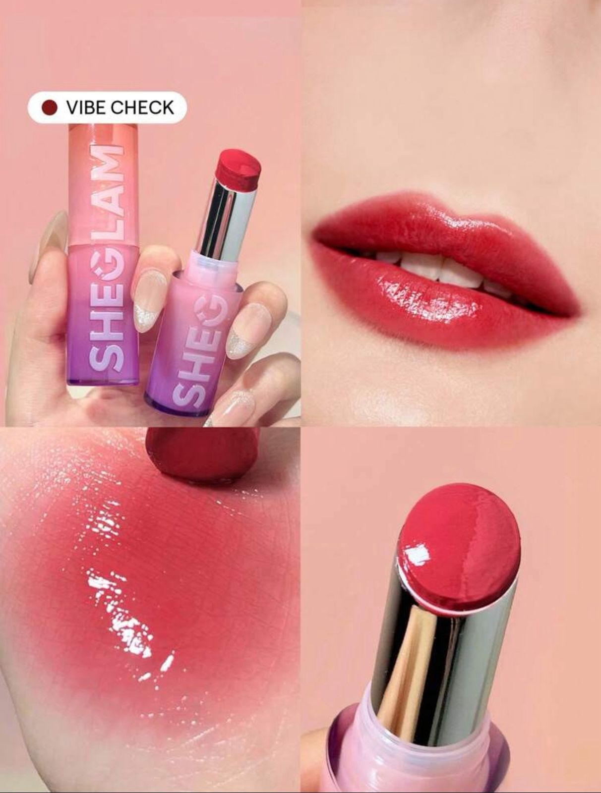 SHEGLAM Mirror Kiss High-Shine Lipstick