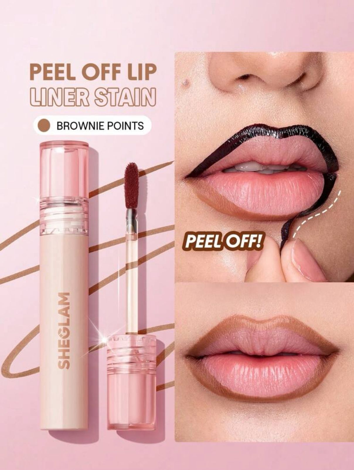 SHEGLAM Fall In Line Peel Off Lip Liner Stain