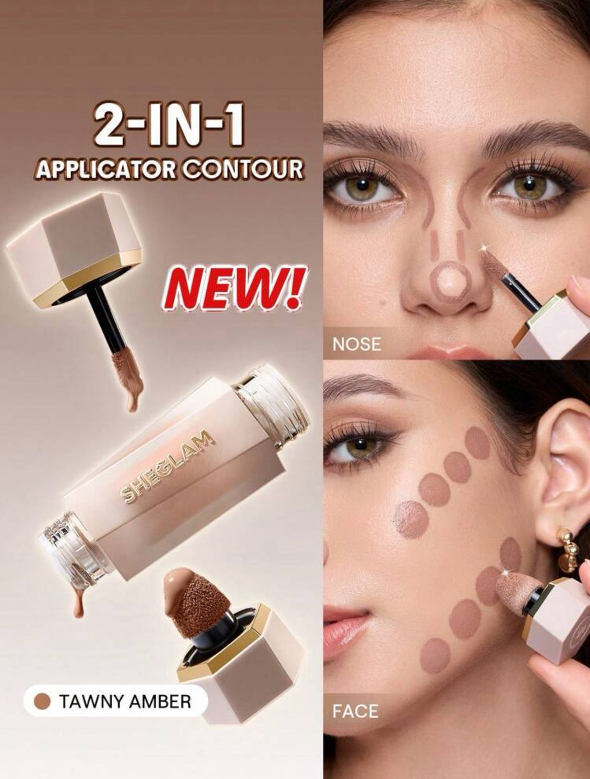SHEGLAM Precision Sculpt Liquid Contour Duo