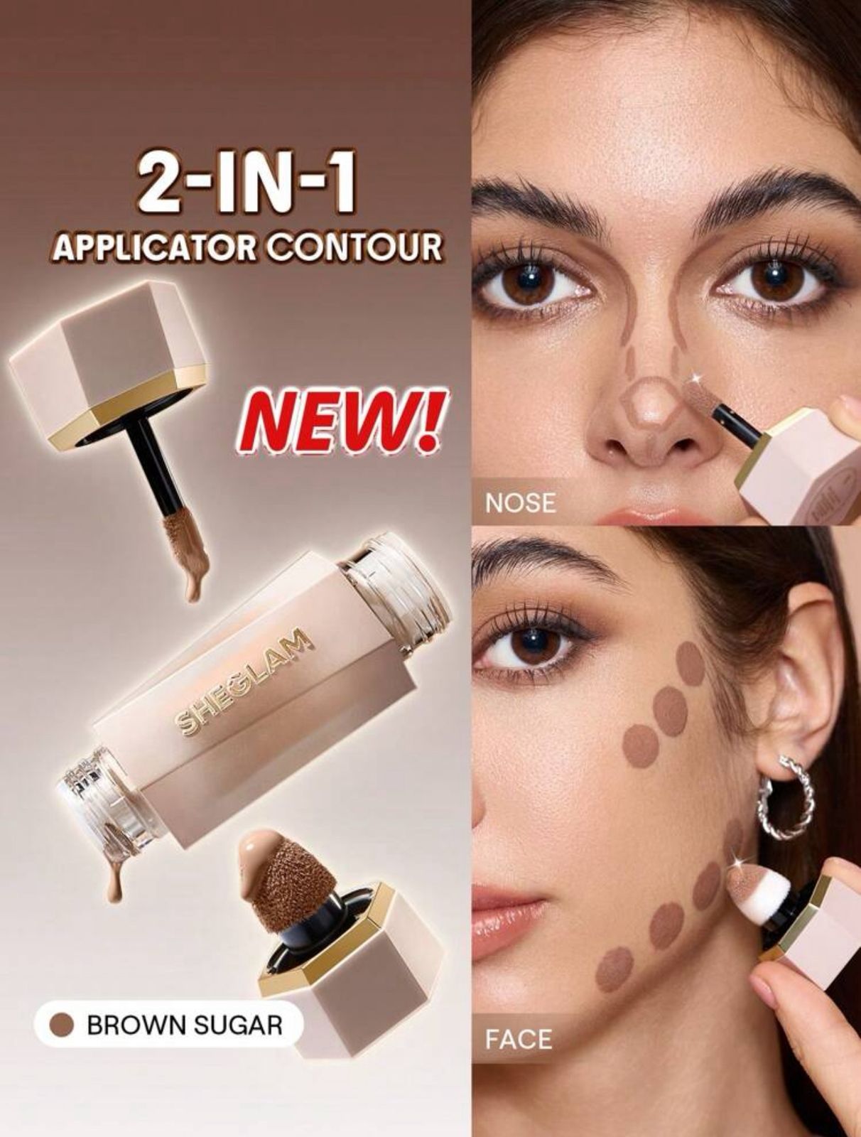 SHEGLAM Precision Sculpt Liquid Contour Duo
