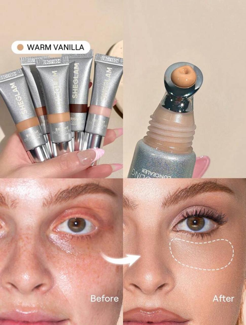 SHEGLAM Bright Eyes Cooling Concealer