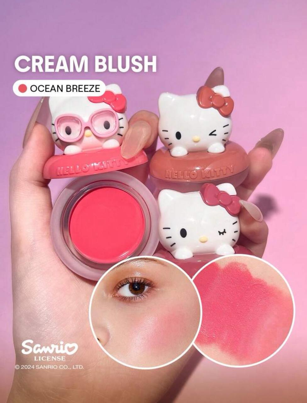 Hello Kitty｜SHEGLAM Coastal Charm Cream Blush