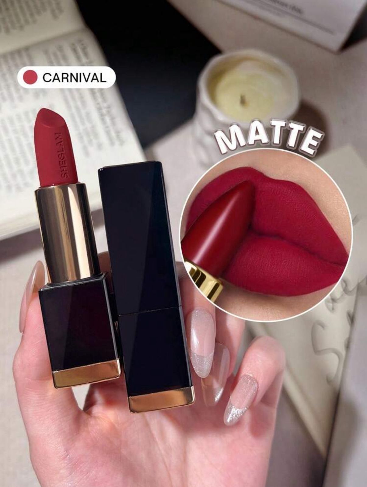 SHEGLAM Matte Allure Lipstick