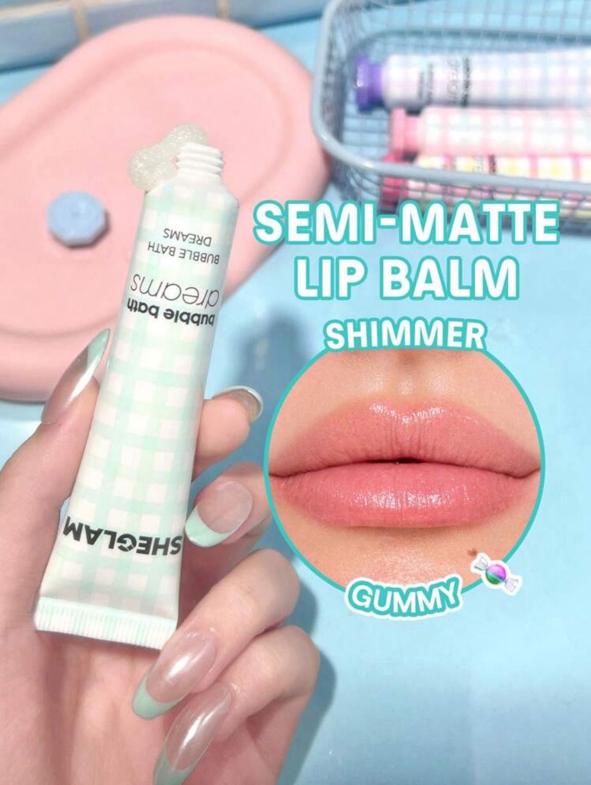 SHEGLAM Bubble Kiss Lip Balm