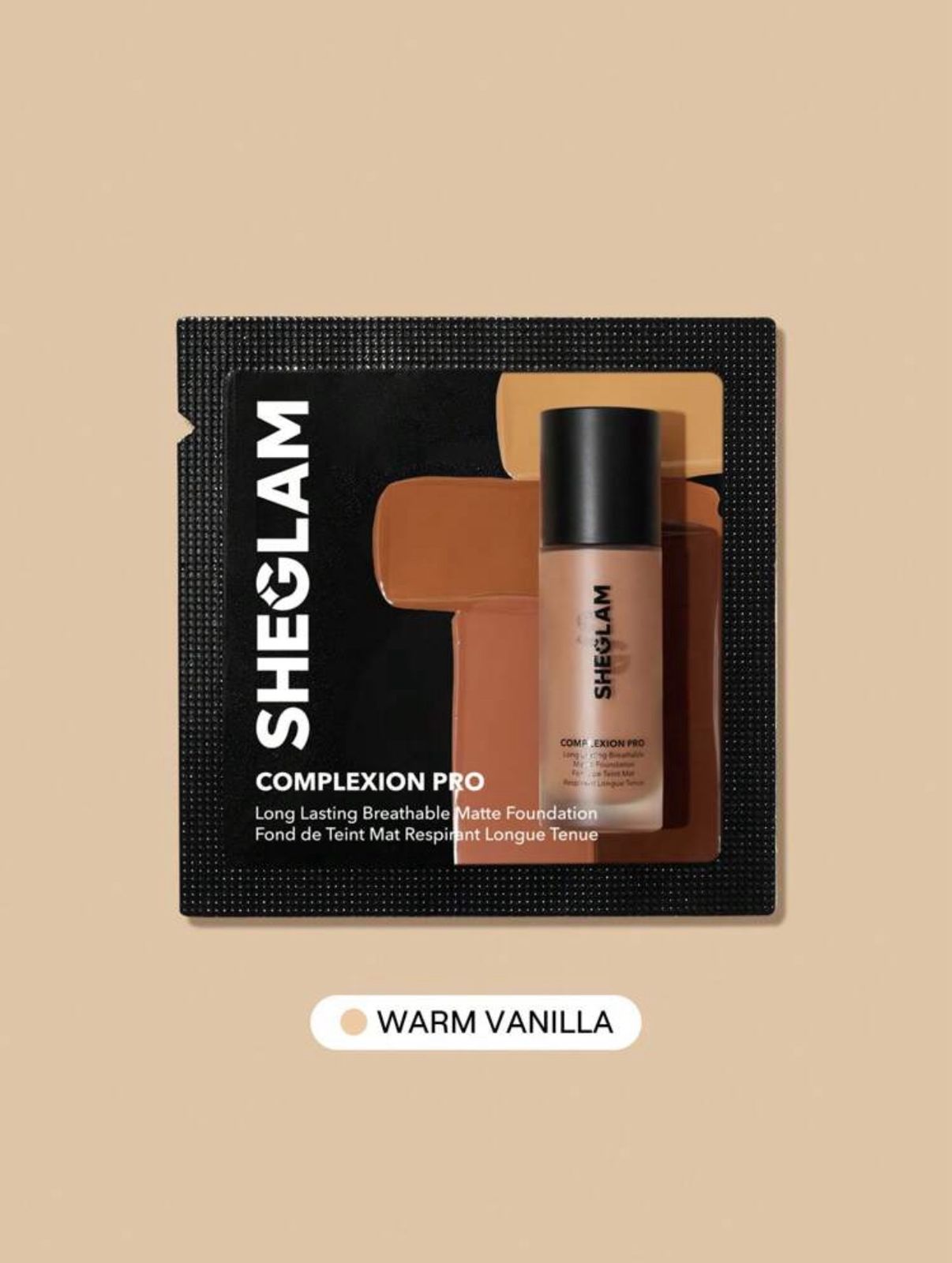 SHEGLAM Complexion Pro Long Lasting Breathable Matte Foundation Sample