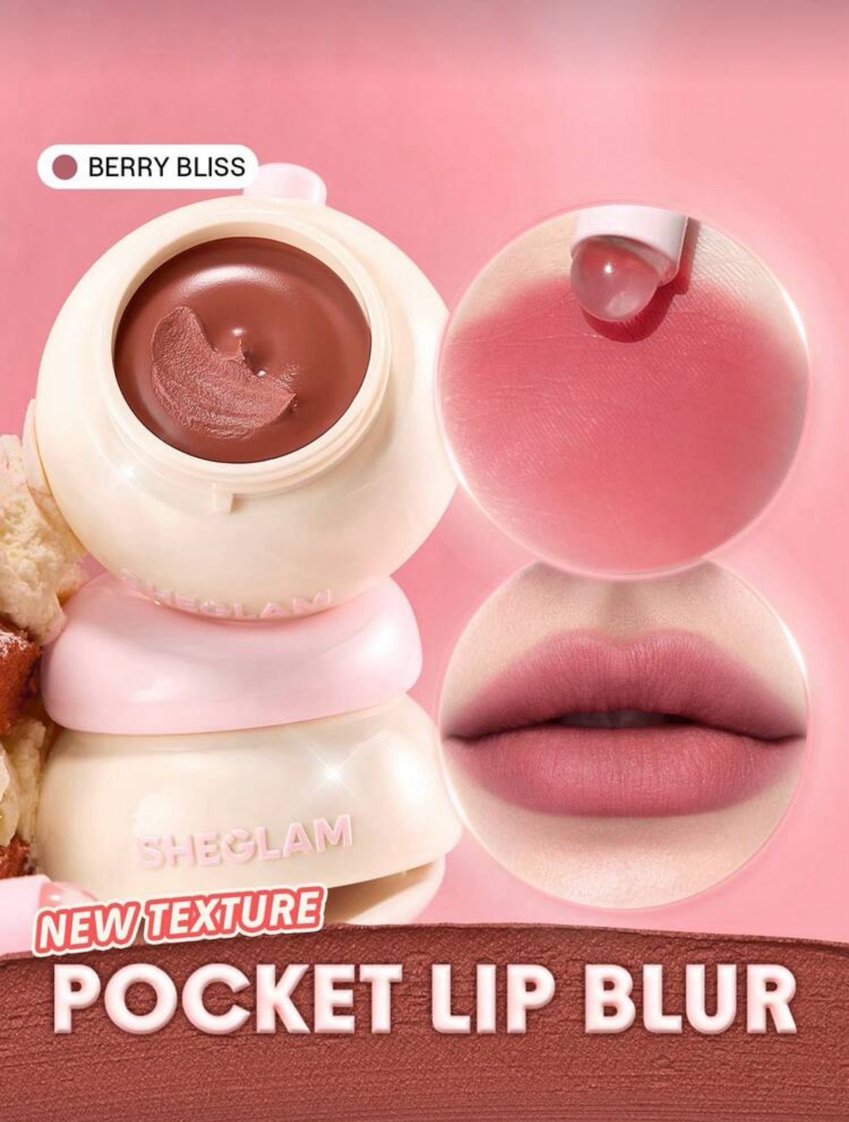 SHEGLAM Bounce Putty Pocket Lip Pot