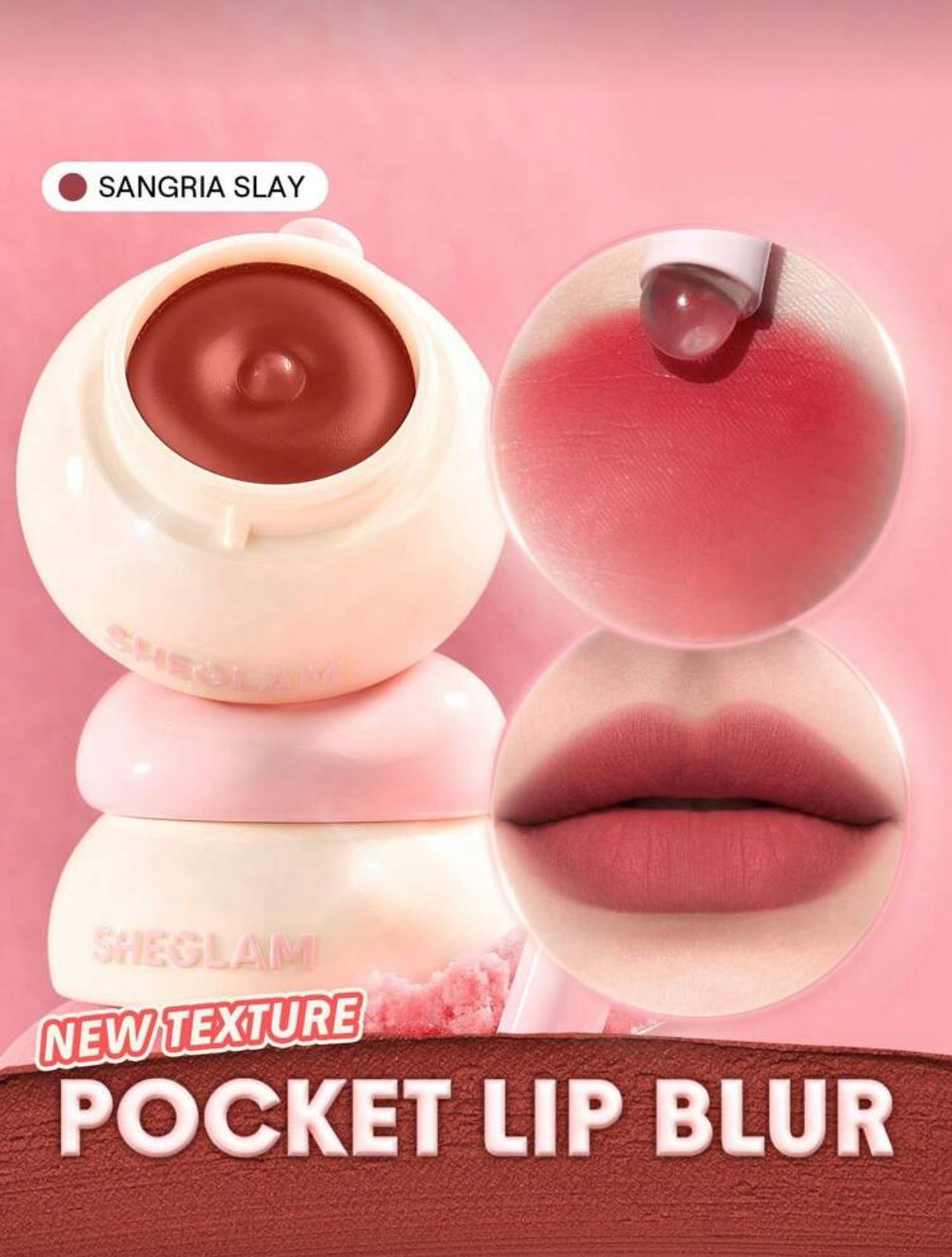 SHEGLAM Bounce Putty Pocket Lip Pot