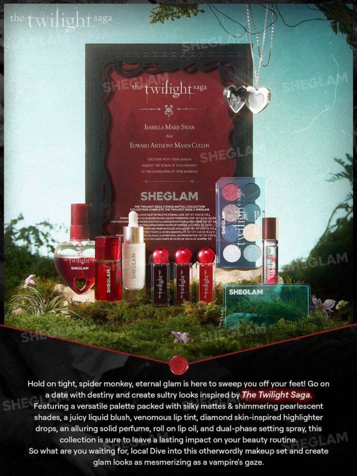 The Twilight Saga X SHEGLAM Premonition Roll On Lip Oil