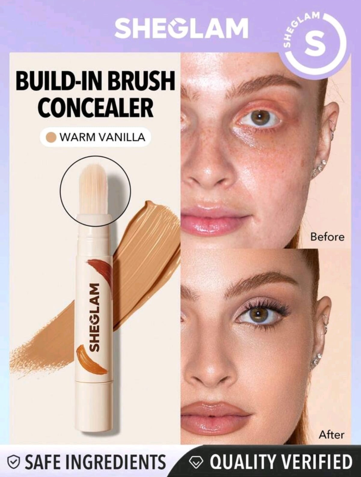 SHEGLAM Perfect Skin High Coverage Concealer