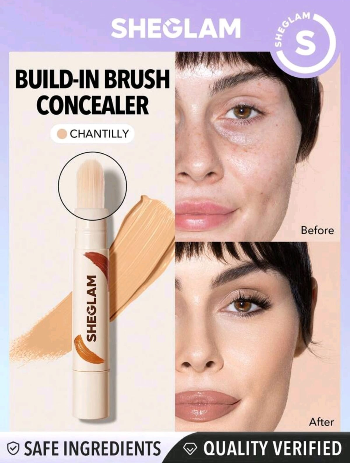 SHEGLAM Perfect Skin High Coverage Concealer