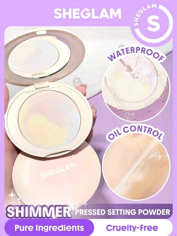 SHEGLAM Magic Veil Setting Powder-Compact Powder Natural Translucent