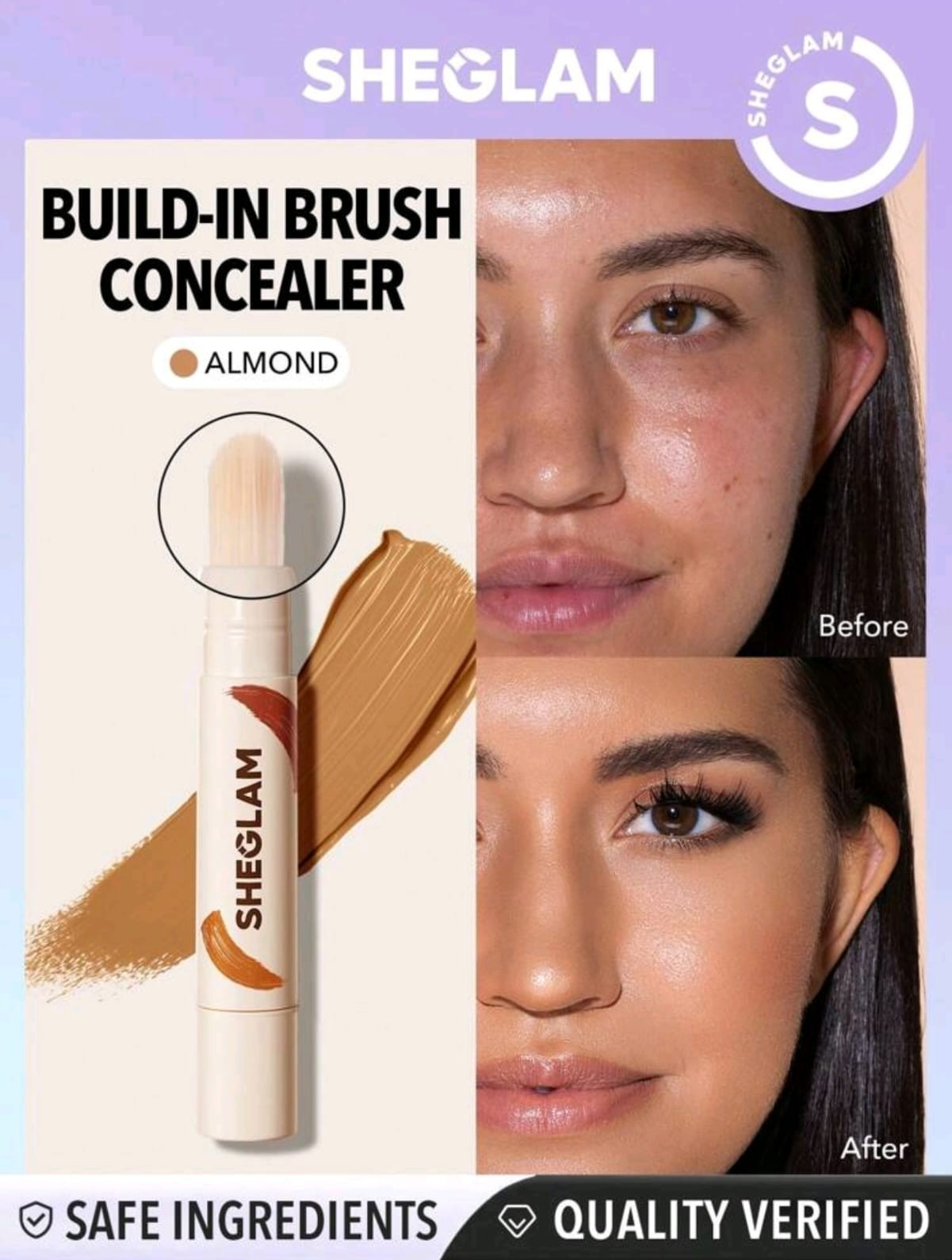 SHEGLAM Perfect Skin High Coverage Concealer